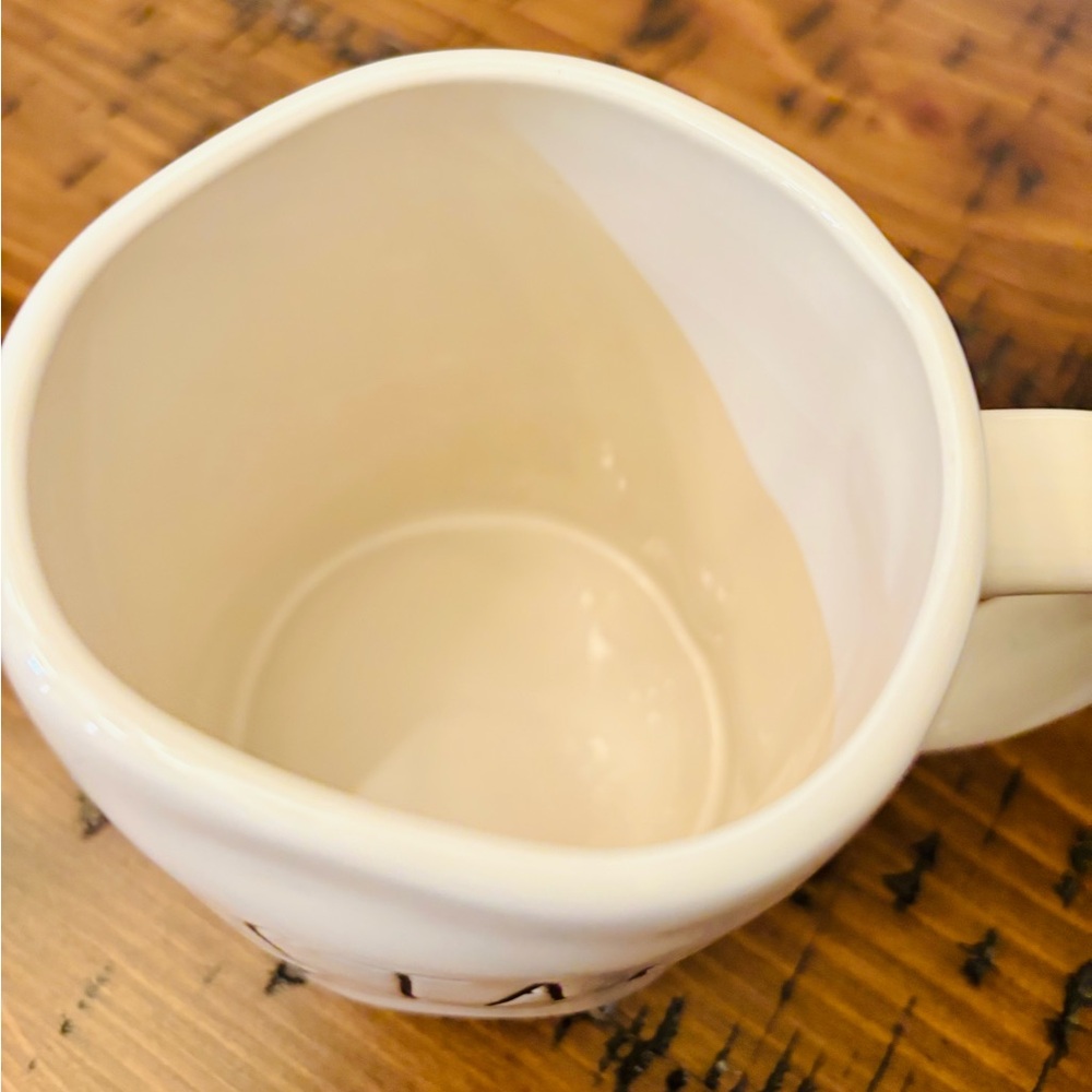 Rae Dunn White Ceramic Mug with 'STAR' Design - Picture 2 of 3